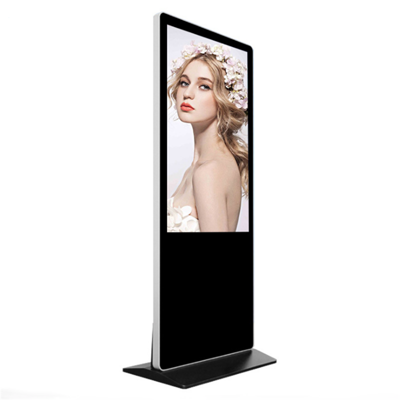 55-inch Floor Upstanding Digital Signage Advertising Player Billboard for shopping mall,chain store and bank lobby