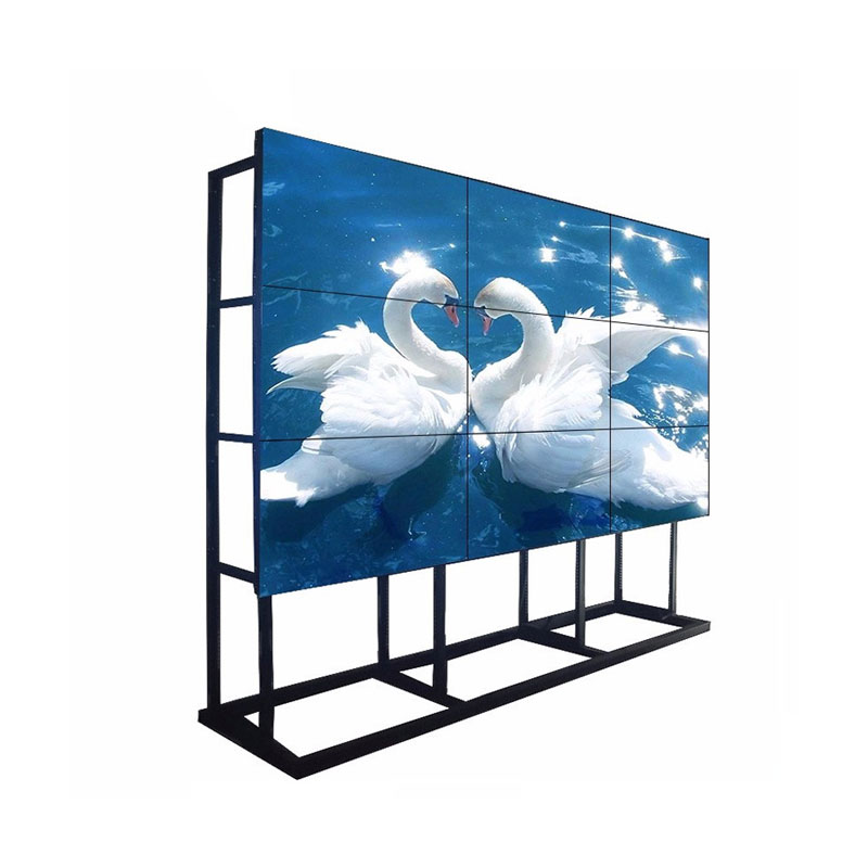 55 inch 0.88mm bezel 500 NIT LG LCD Video Walls System Monitor Display for Command Center,Shopping Mall , Chain Store control room